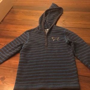 The Black Dog MV waffle knit hoodie. Size S.